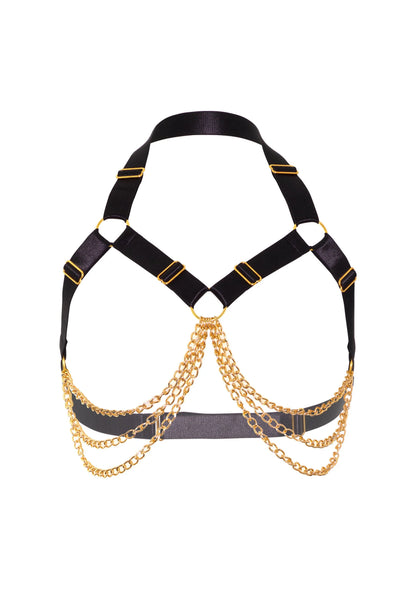 Bestel: Luxury Chain Bra - bij Happytoys.nl, happytoys.be, Happytoys.ae: erotische sex webshop | liever Happy dan Easy ⭐⭐⭐⭐⭐