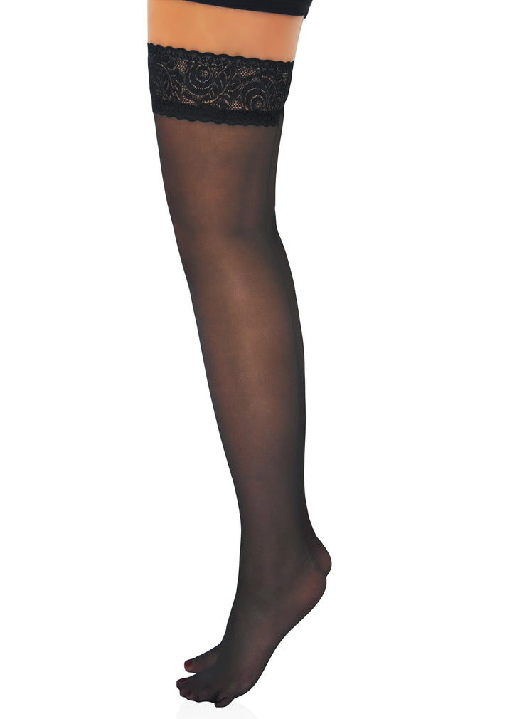 Satin Touch Stay Ups 20 Denier Stockings by Daring Intimates
