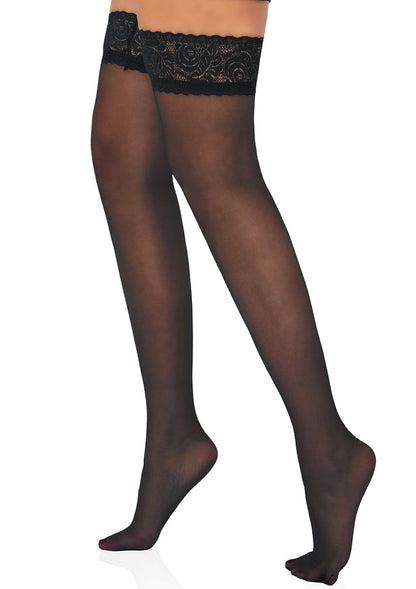 Satin Touch Stay Ups 20 Denier Stockings by Daring Intimates