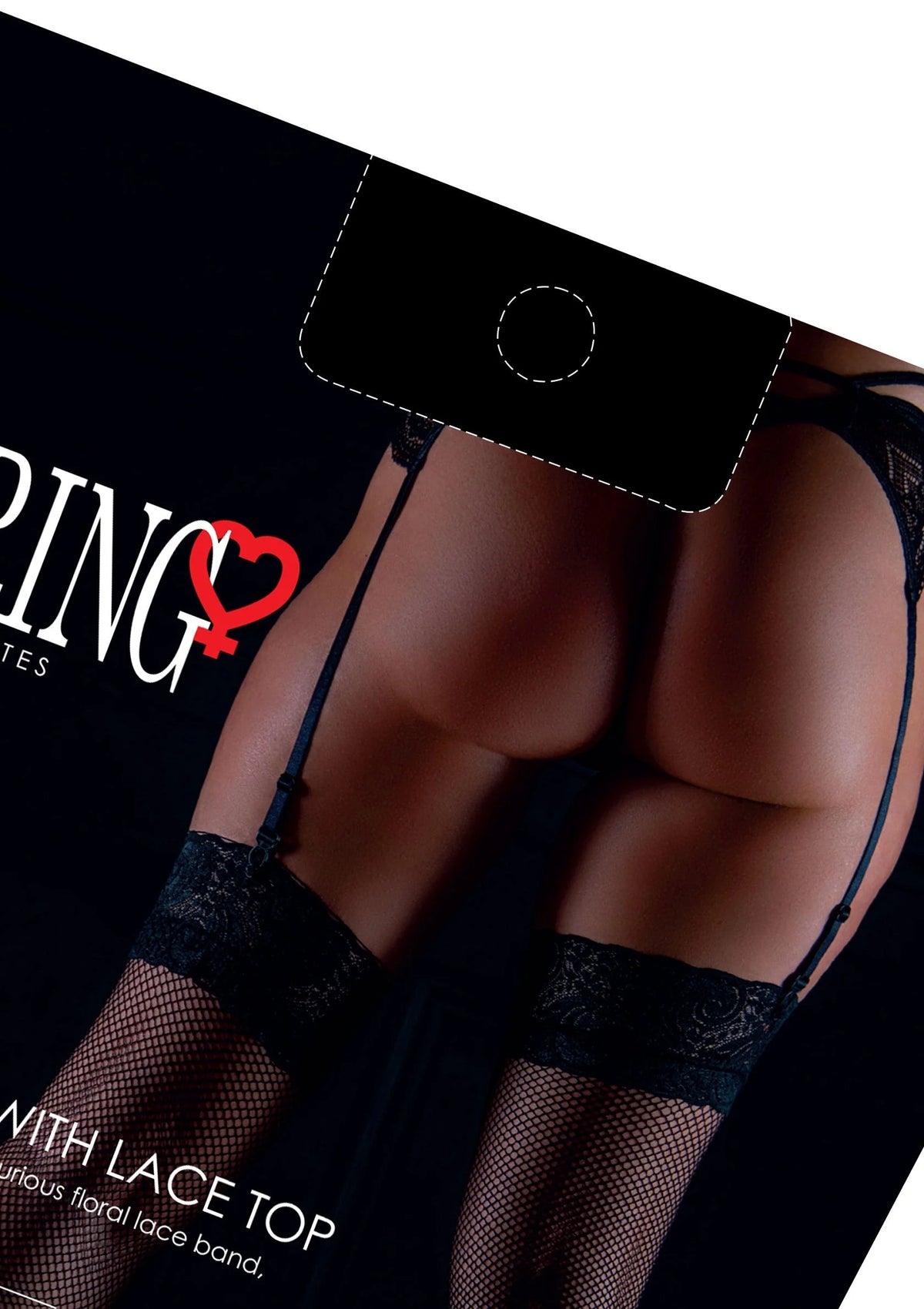 Bestel: Net Stockings with Lace Top - bij Happytoys.nl, happytoys.be, Happytoys.ae: erotische sex webshop | liever Happy dan Easy ⭐⭐⭐⭐⭐