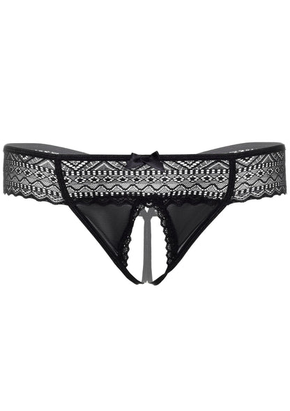 Bestel: Roxanne crotchless string - bij Happytoys: de erotische sex webshop | liever Happy dan Easy ⭐⭐⭐⭐⭐
