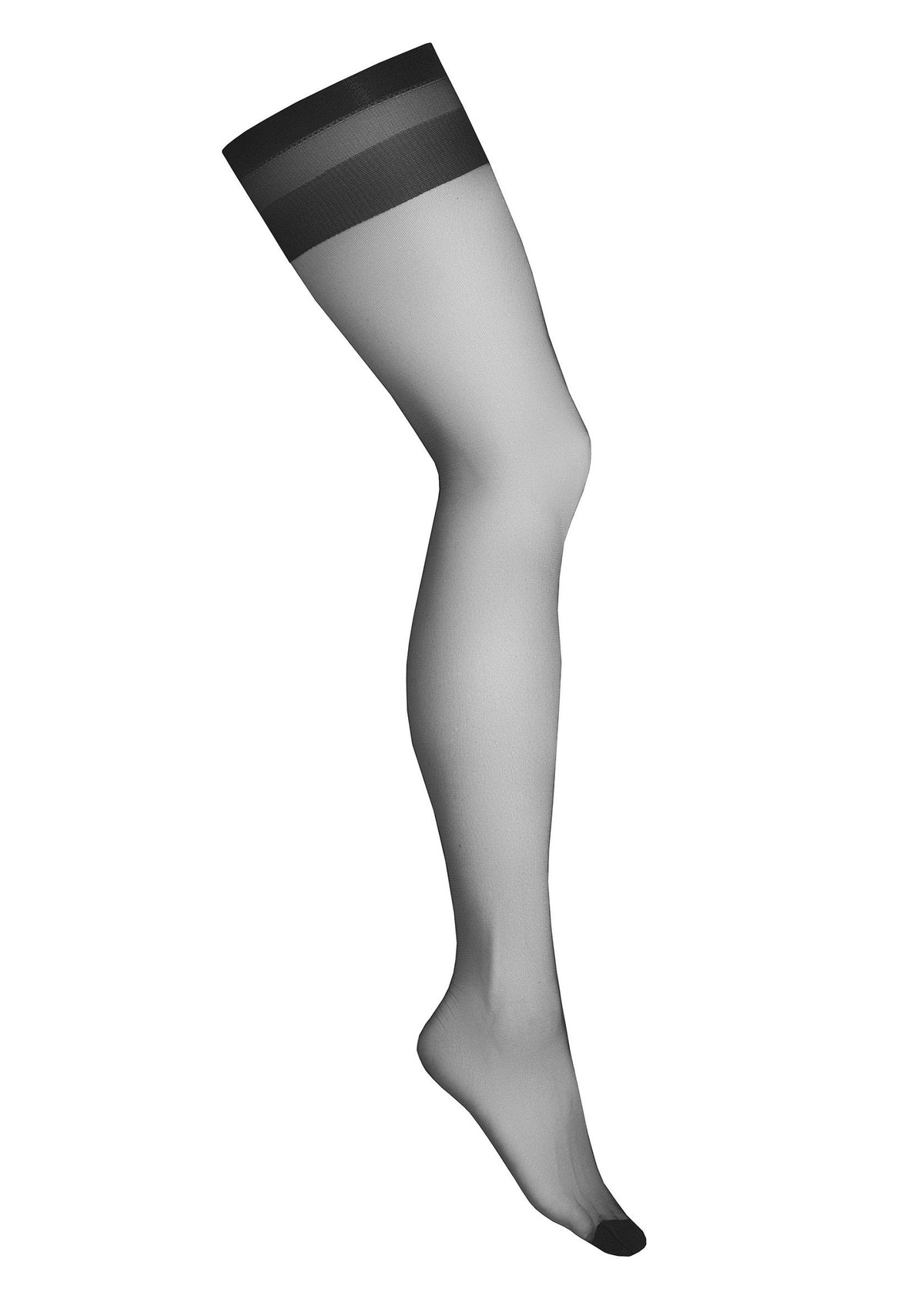 Bestel: Stockings S003 - bij Happytoys: de erotische sex webshop | liever Happy dan Easy ⭐⭐⭐⭐⭐ - Default Title - 79823 - BLACK - L/XL