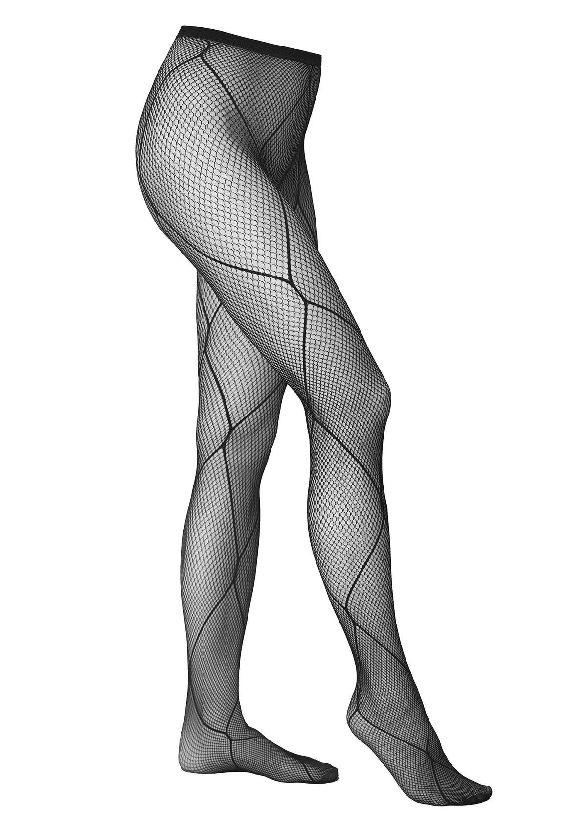 Bestel: Fishnet Tights T005 - bij Happytoys: de erotische sex webshop | liever Happy dan Easy ⭐⭐⭐⭐⭐ - Default Title - 79828 - BLACK - L/XL