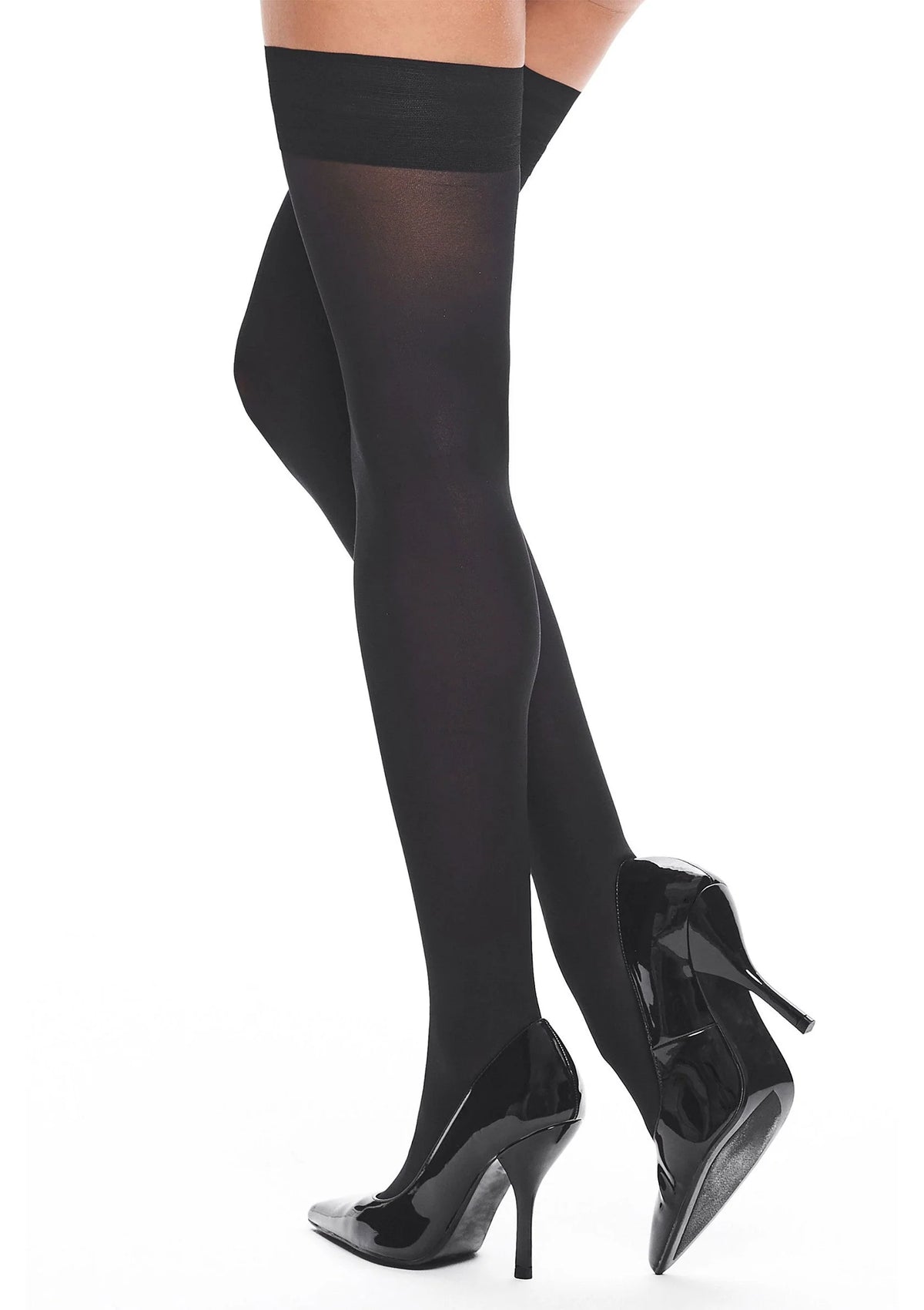 Bestel: Hold Ups H025 - bij Happytoys: de erotische sex webshop | liever Happy dan Easy ⭐⭐⭐⭐⭐ - Default Title - 79834 - BLACK - S/M