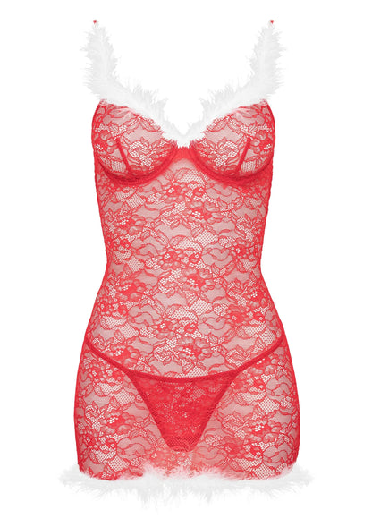 Bestel: Kristinella babydoll & thong - bij Happytoys: de erotische sex webshop | liever Happy dan Easy ⭐⭐⭐⭐⭐