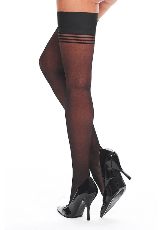 Bestel: Hold Ups H031 - bij Happytoys: de erotische sex webshop | liever Happy dan Easy ⭐⭐⭐⭐⭐ - Default Title - 79867 - BLACK - S/M