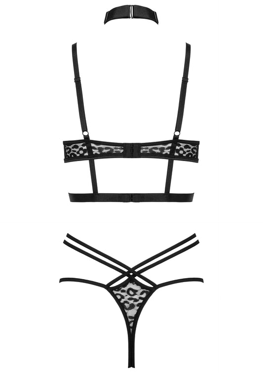 Bestel: 2 Pcs Set TP106 - bij Happytoys: de erotische sex webshop | liever Happy dan Easy ⭐⭐⭐⭐⭐ - Default Title - 79897 - BLACK - L/XL
