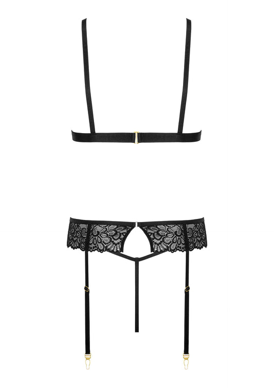 Bestel: 3 Pcs Set THP108 - bij Happytoys: de erotische sex webshop | liever Happy dan Easy ⭐⭐⭐⭐⭐ - Default Title - 79902 - BLACK - L/XL
