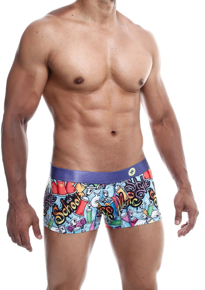 Bestel: MaleBasics Hipster Trunk - bij Happytoys: de erotische sex webshop | liever Happy dan Easy ⭐⭐⭐⭐⭐ - Default Title - 81200 - MULTICOLOR - XL