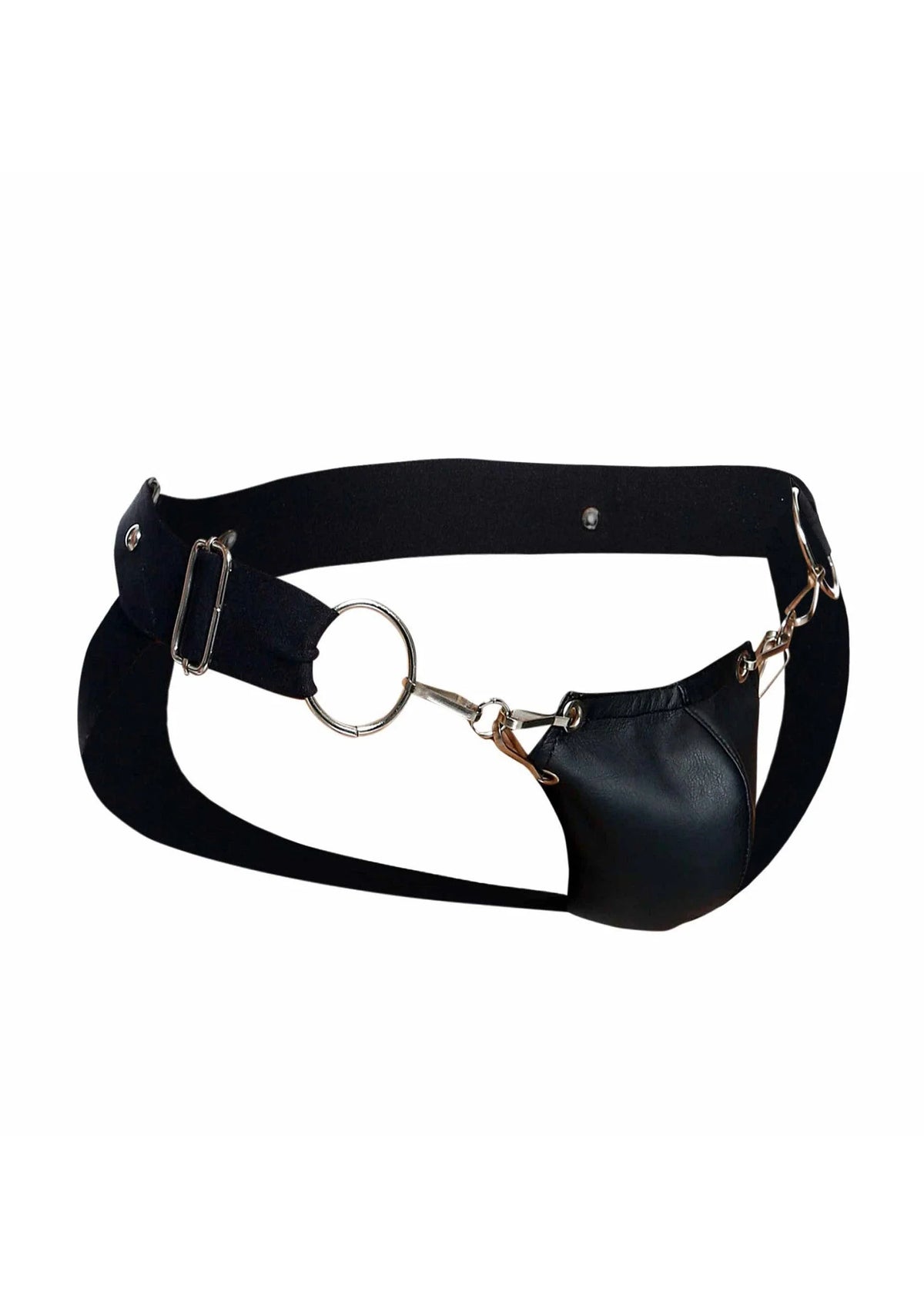 Bestel: DNGEON Snap Jockstrap - bij Happytoys.nl, happytoys.be, Happytoys.ae: erotische sex webshop | liever Happy dan Easy ⭐⭐⭐⭐⭐ - Default Title - 81292 - BLACK - O/S