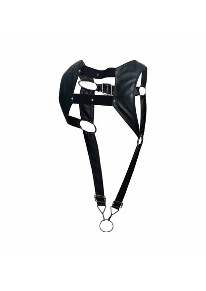 Bestel: DNGEON Top Cockring Harness - bij Happytoys: de erotische sex webshop | liever Happy dan Easy ⭐⭐⭐⭐⭐