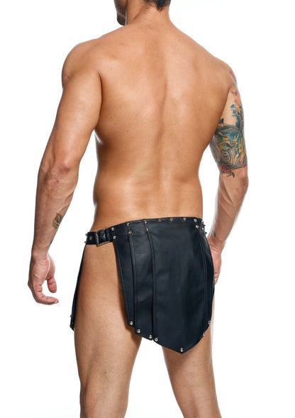 Black Roman Skirt by MOB Dngeon