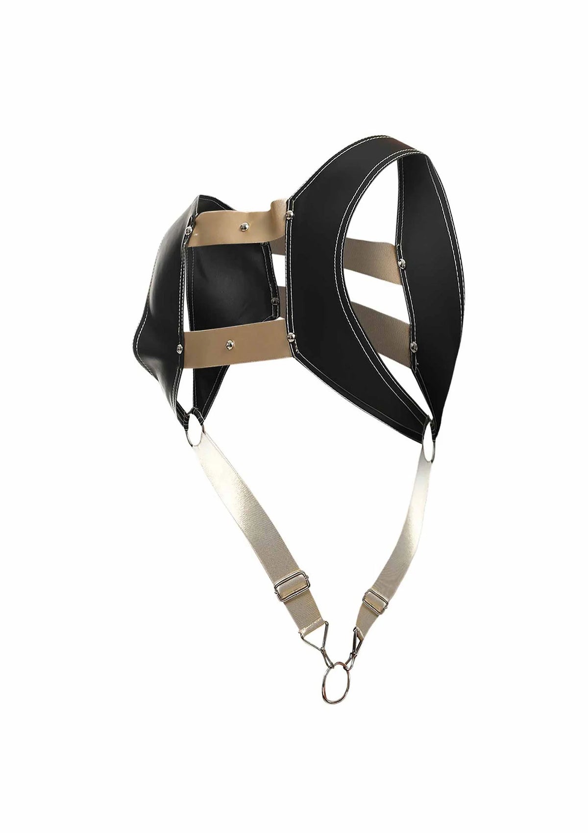 Bestel: DNGEON Top Cockring Harness - bij Happytoys: de erotische sex webshop | liever Happy dan Easy ⭐⭐⭐⭐⭐