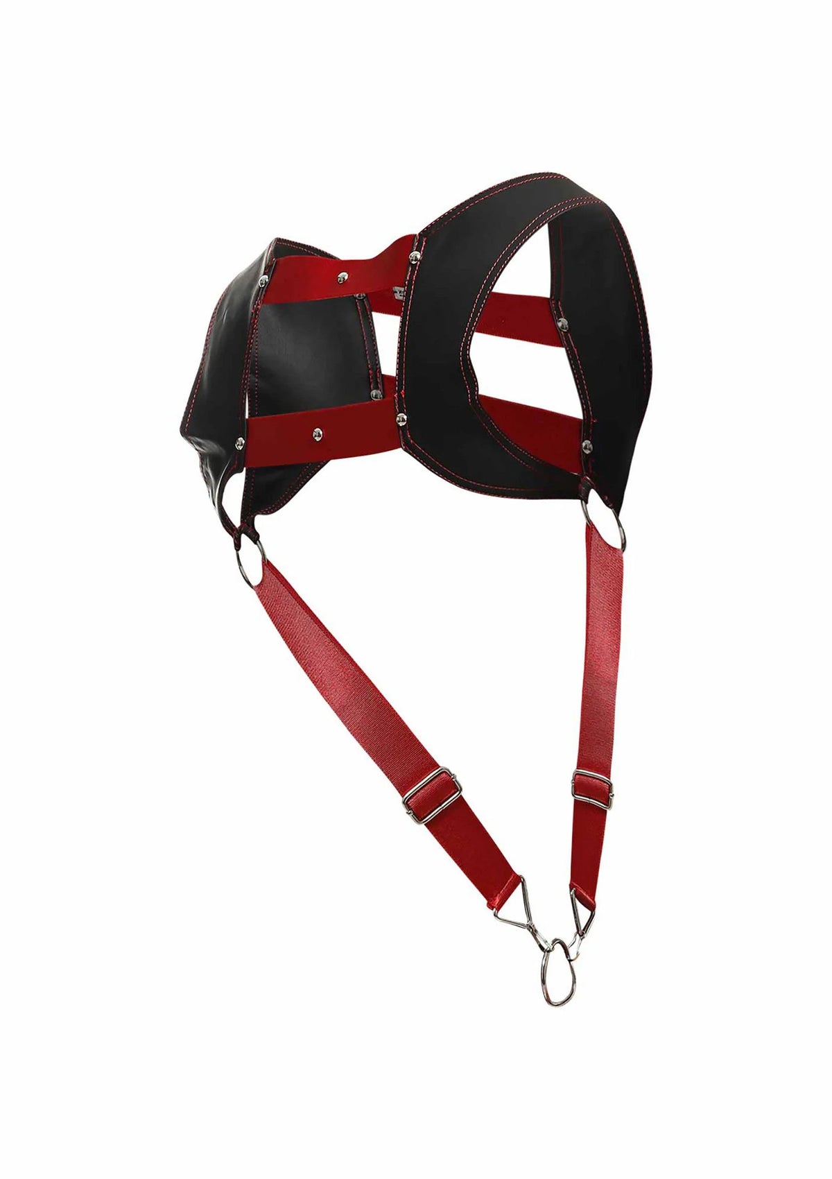 Bestel: DNGEON Top Cockring Harness - bij Happytoys: de erotische sex webshop | liever Happy dan Easy ⭐⭐⭐⭐⭐