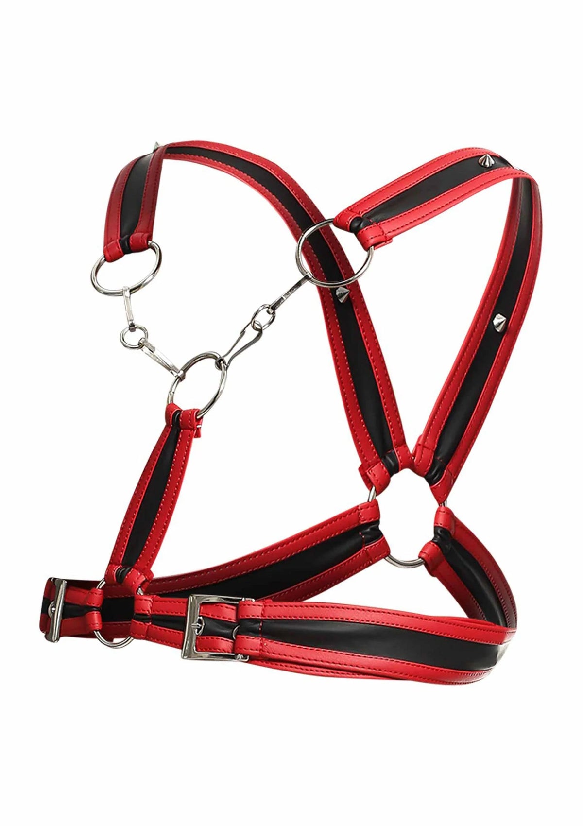 Bestel: DNGEON Cross Chain Harness - bij Happytoys.nl, happytoys.be, Happytoys.ae: erotische sex webshop | liever Happy dan Easy ⭐⭐⭐⭐⭐