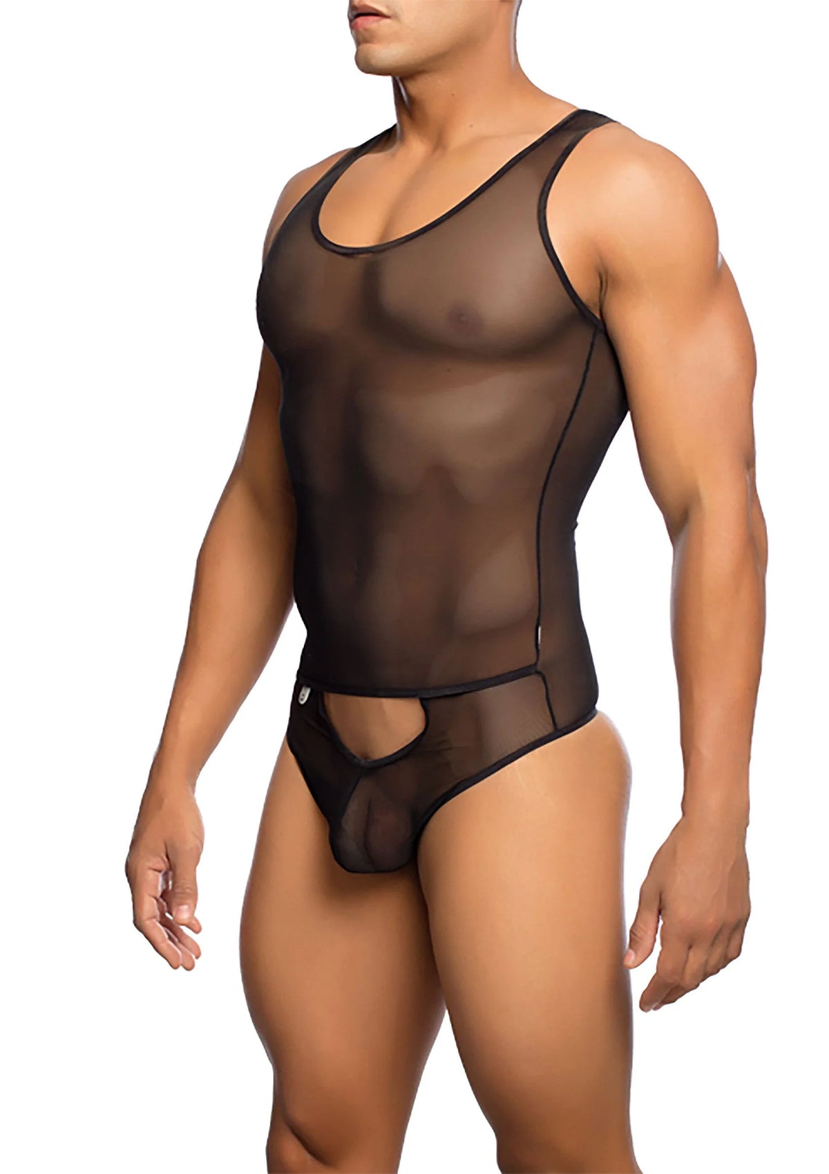 Bestel: MOB Sexy Sheer Body - bij Happytoys: de erotische sex webshop | liever Happy dan Easy ⭐⭐⭐⭐⭐ - Default Title - 81336 - BLACK - S/M