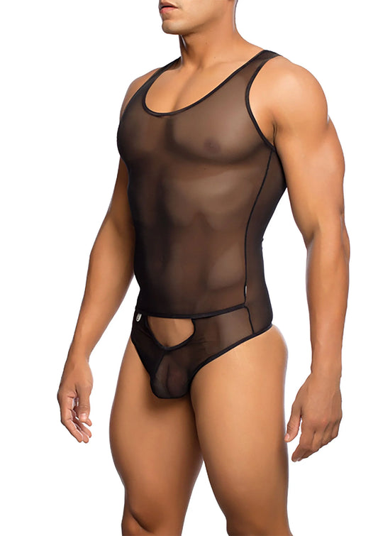 Bestel: MOB Sexy Sheer Body - bij Happytoys: de erotische sex webshop | liever Happy dan Easy ⭐⭐⭐⭐⭐ - Default Title - 81336 - BLACK - S/M
