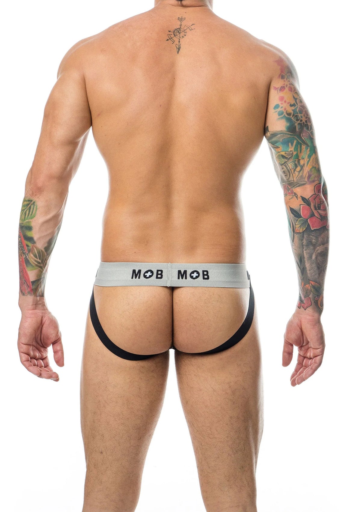 Bestel: MOB Stripe Classic Jock by MOB Eroticware - bij Happytoys: de erotische sex webshop | liever Happy dan Easy ⭐⭐⭐⭐⭐