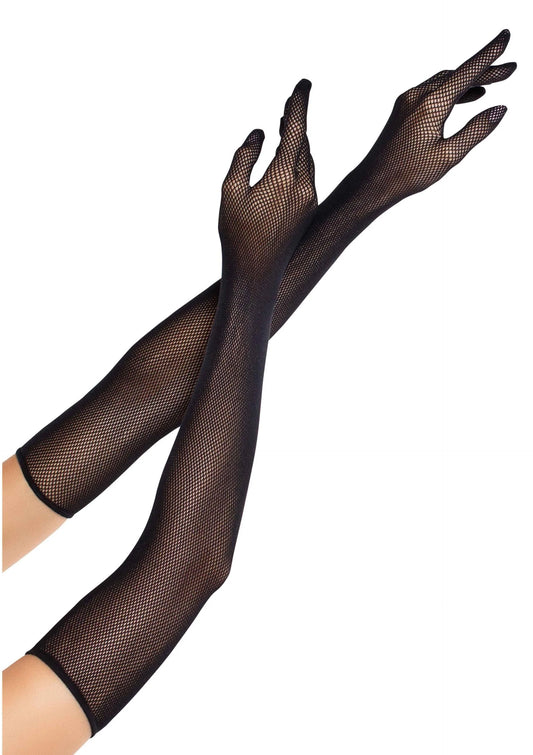 Beste vandaag nog: Opera Length Fishnet Gloves - bij Happytoys Sexshop: online sex shop for Feeling Happy & Easy 😊 - Default Title - 82013 - BLACK - O/S