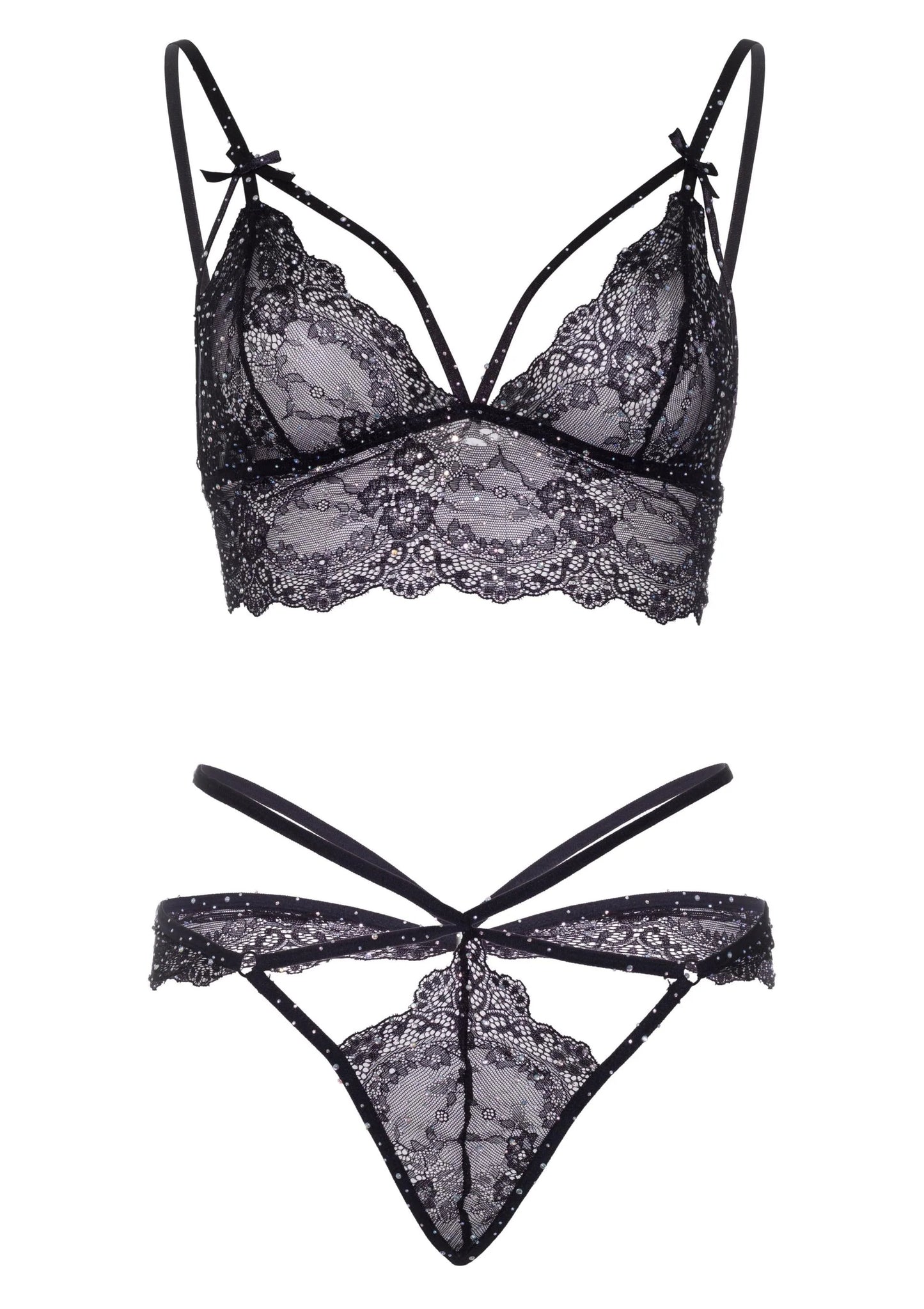 Strappy Bralette and String