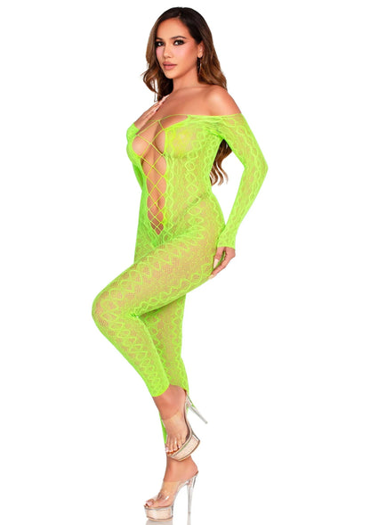 Crotchless, Footless Lingerie Bodystocking