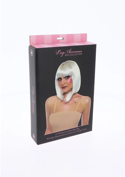Beste vandaag nog: Pearl Short Natural Bob Wig - bij Happytoys Sexshop: online sex shop for Feeling Happy & Easy 😊
