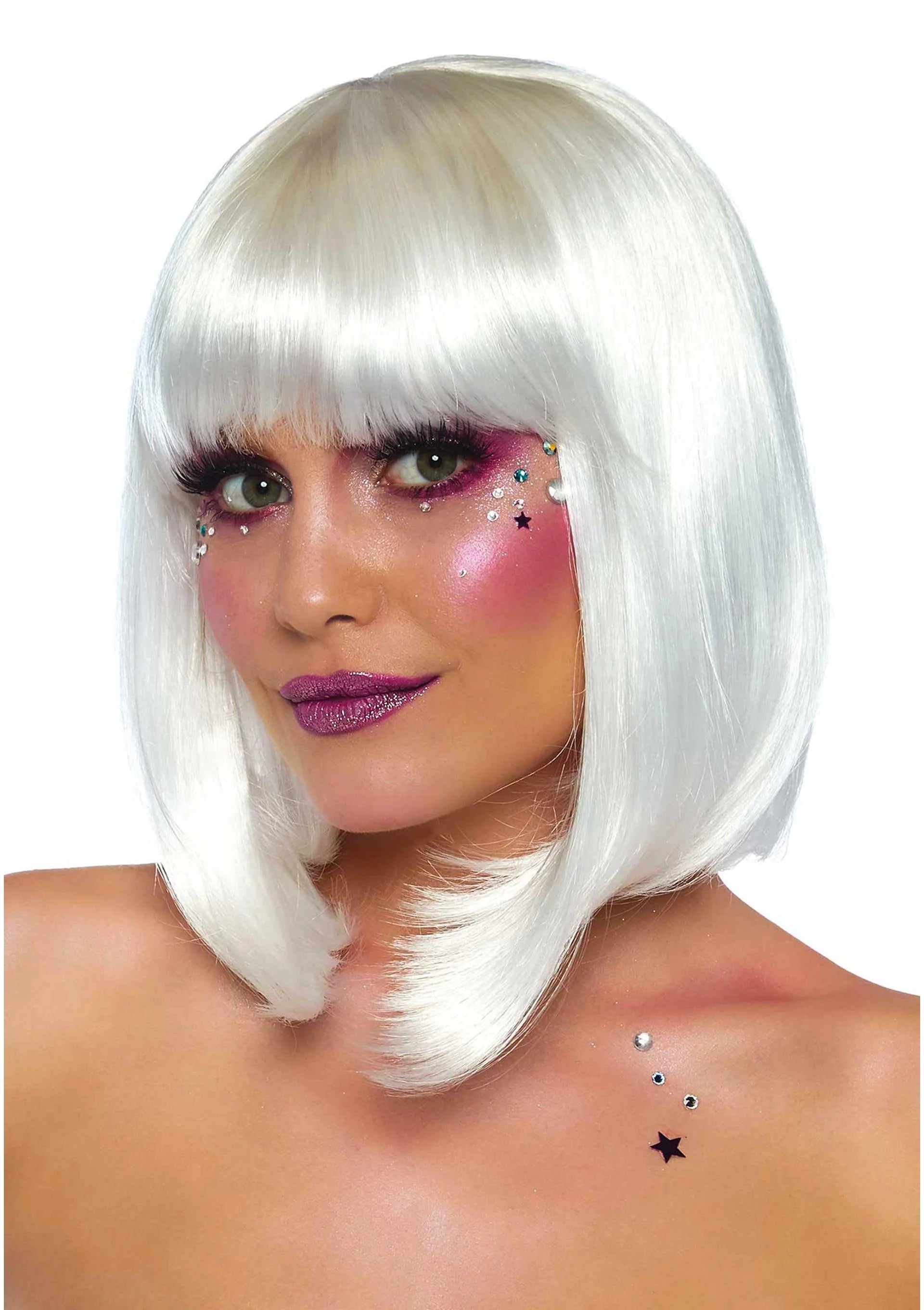 Beste vandaag nog: Pearl Short Natural Bob Wig - bij Happytoys Sexshop: online sex shop for Feeling Happy & Easy 😊
