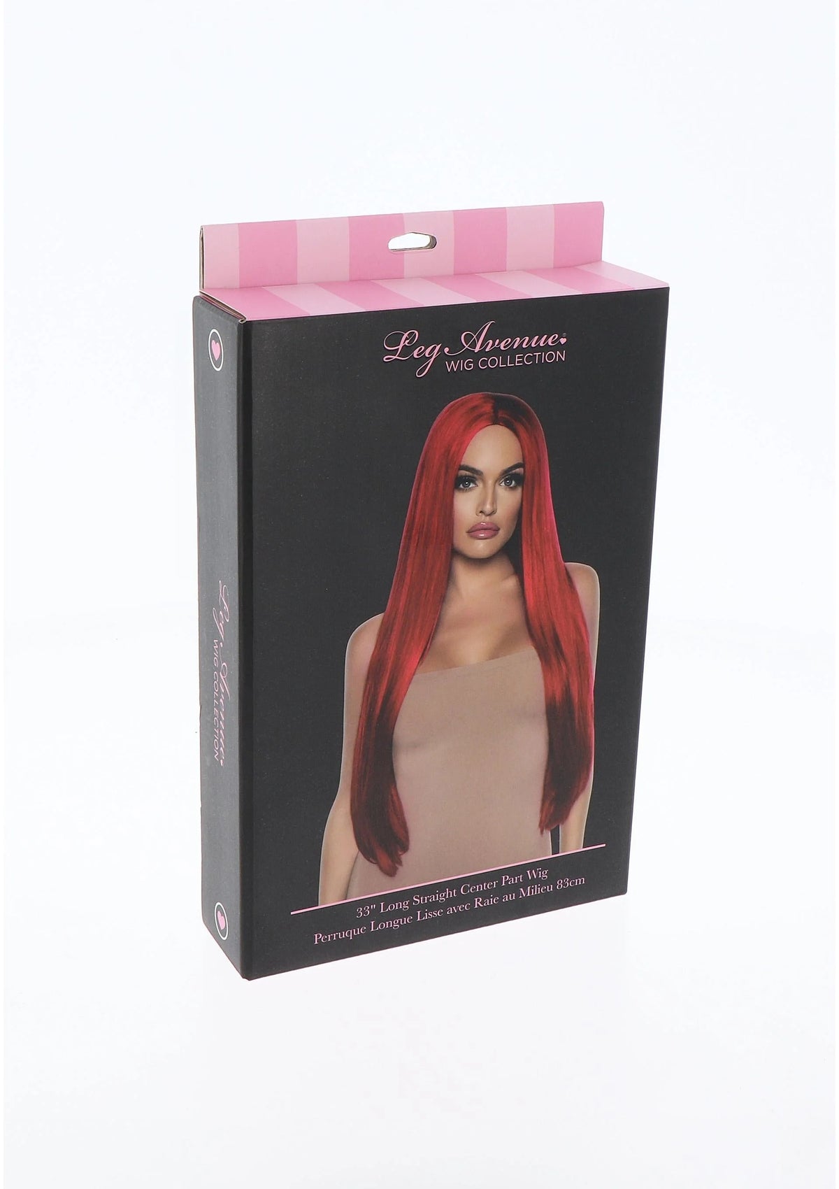 Bestel: Long Straight Center Part Wig by Leg Avenue - bij Happytoys.nl, happytoys.be, Happytoys.ae: erotische sex webshop | liever Happy dan Easy ⭐⭐⭐⭐⭐