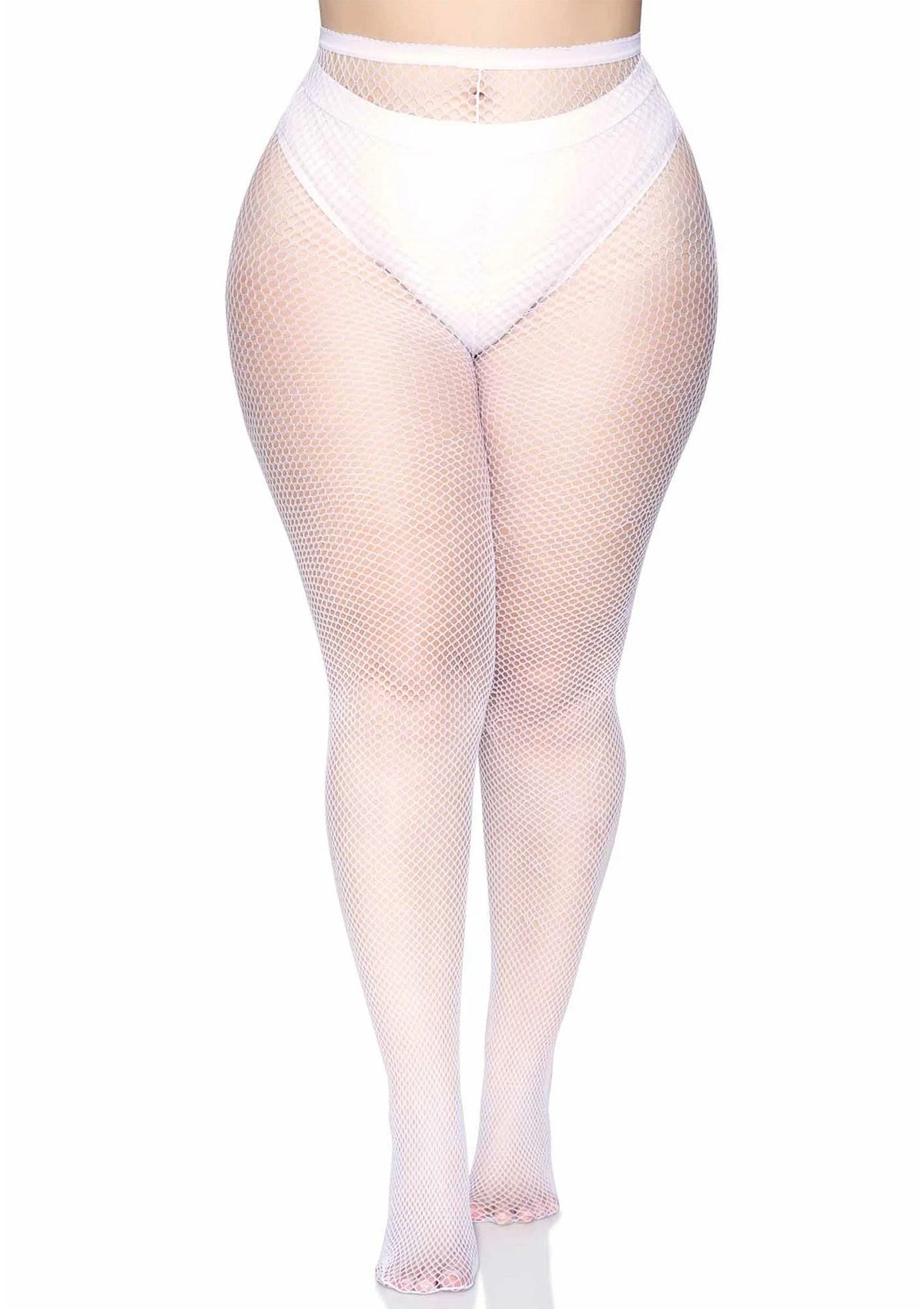 Plus Fishnet Pantyhose