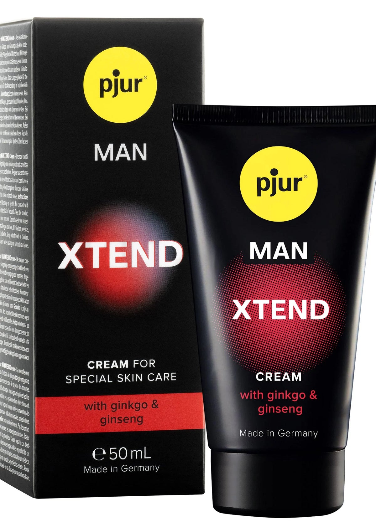 Bestel: Man Xtend Cream 50 ml - bij Happytoys: de erotische sex webshop | liever Happy dan Easy ⭐⭐⭐⭐⭐ - Default Title - 90036 - NATUREL - 50