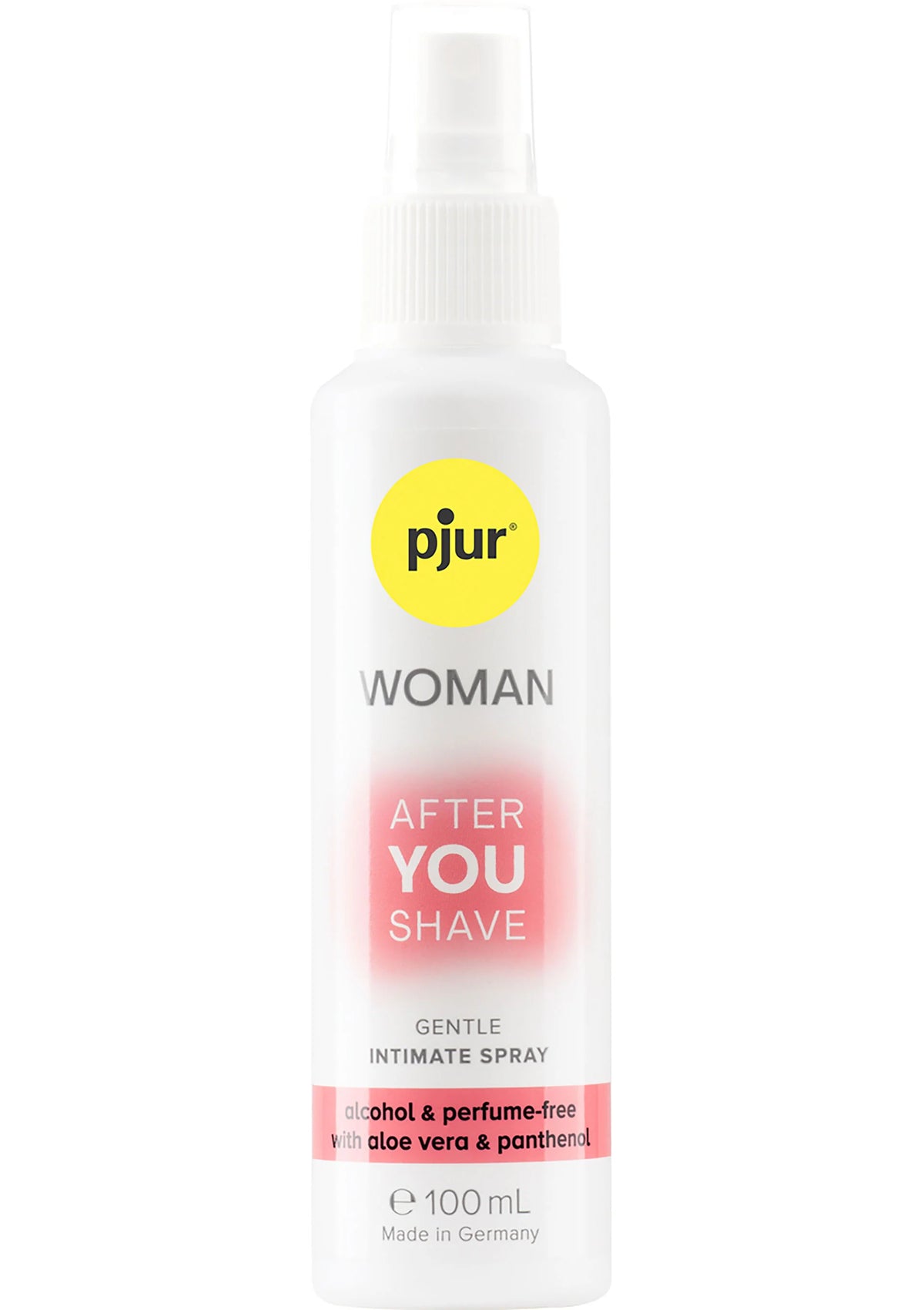 Bestel: Woman After You Shave Spray by Pjur Woman - bij Happytoys.nl, happytoys.be, Happytoys.ae: erotische sex webshop | liever Happy dan Easy ⭐⭐⭐⭐⭐ - Default Title - 90076 - NATUREL - 100