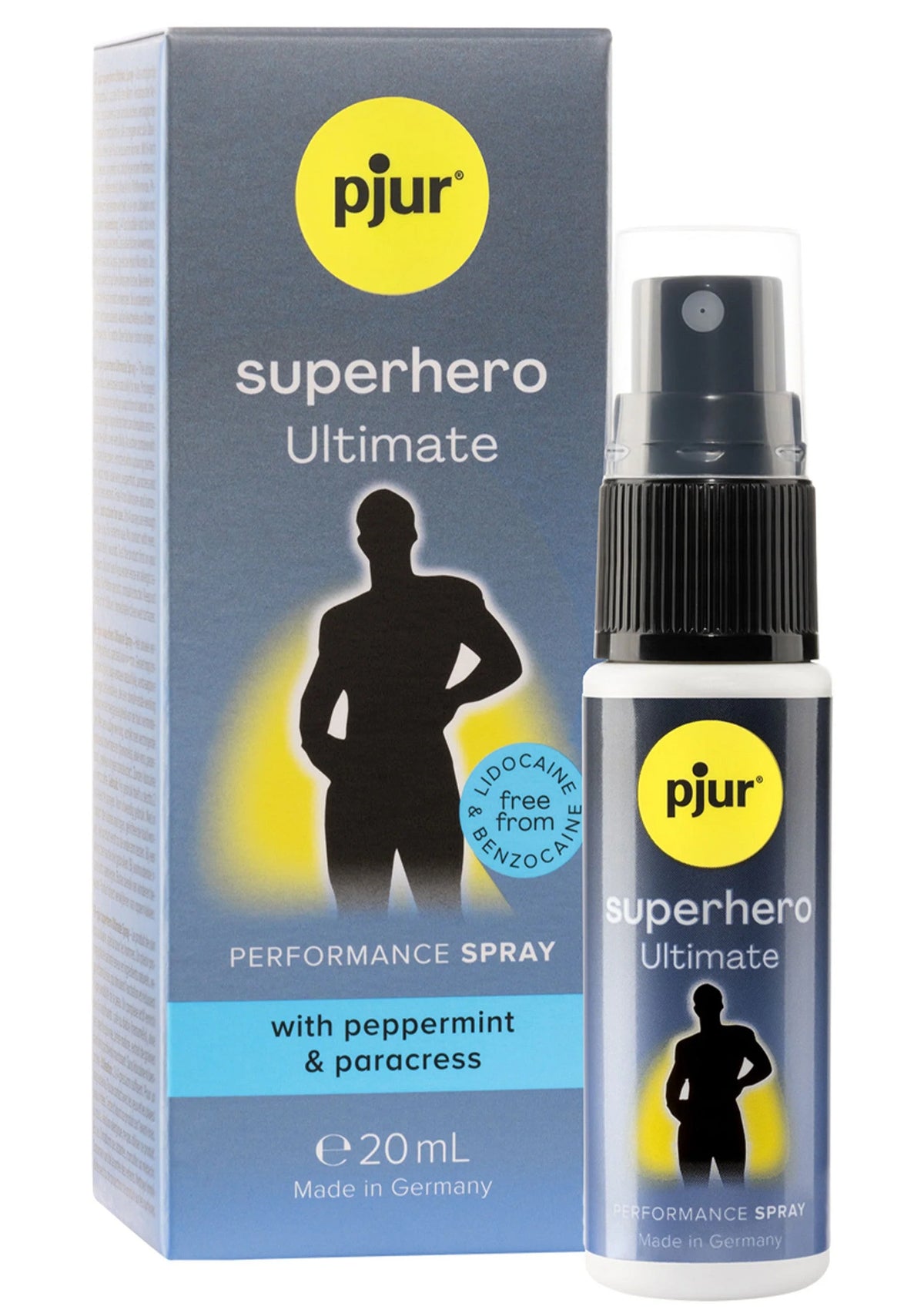 Bestel: Superhero Ultimate Spray 20 ml - bij Happytoys: de erotische sex webshop | liever Happy dan Easy ⭐⭐⭐⭐⭐ - Default Title - 90092 - NATUREL - 20