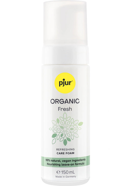 Bestel: Organic Fresh Skin Foam 150 ml - bij Happytoys: de erotische sex webshop | liever Happy dan Easy ⭐⭐⭐⭐⭐ - Default Title - 90097 - NATUREL - 150