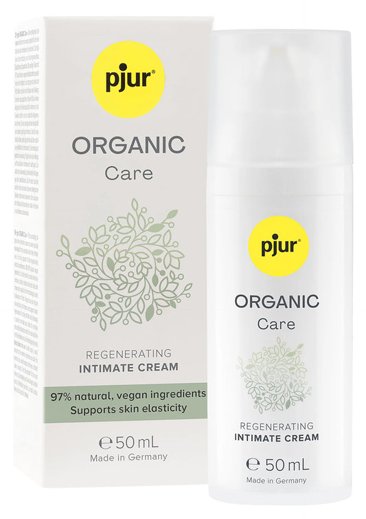 Bestel: Organic Skin Care Cream 50 ml - bij Happytoys: de erotische sex webshop | liever Happy dan Easy ⭐⭐⭐⭐⭐ - Default Title - 90098 - NATUREL - 50