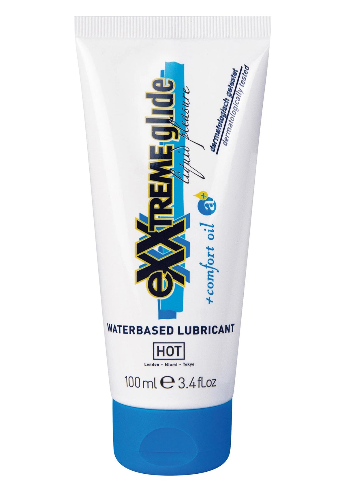 Bestel: Exxtreme Liquid Pleasure Glide Waterbased 100 ml by Hot - glijmiddel bij Happytoys.nl, happytoys.be, Happytoys.ae: erotische sex webshop | liever Happy dan Easy ⭐⭐⭐⭐⭐ - Default Title - 90209 - NATUREL - 100