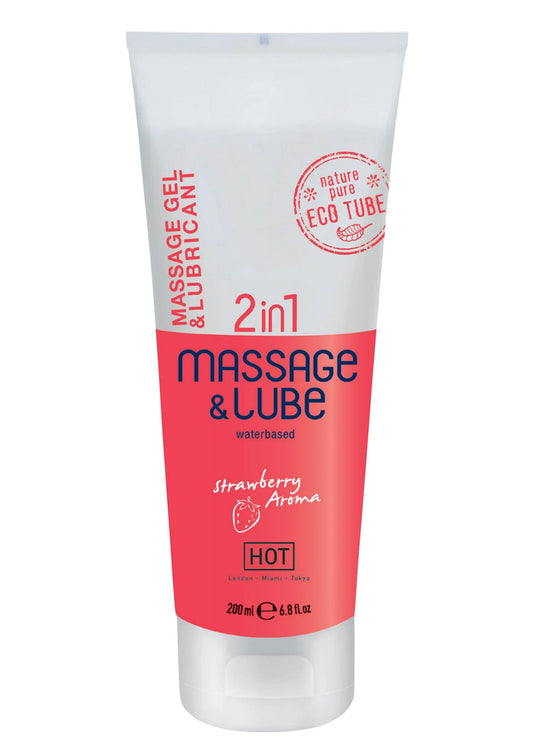 Bestel: Massage & Glide Gel 2 in 1 - bij Happytoys: de erotische sex webshop | liever Happy dan Easy ⭐⭐⭐⭐⭐
