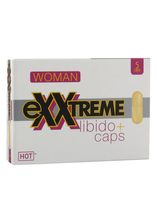 Bestel: Exxtreme Woman Libido Caps 5 pcs - bij Happytoys: de erotische sex webshop | liever Happy dan Easy ⭐⭐⭐⭐⭐ - Default Title - 90269 - NATUREL