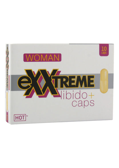 Bestel: Exxtreme Woman Libido Caps 10 pcs - bij Happytoys: de erotische sex webshop | liever Happy dan Easy ⭐⭐⭐⭐⭐ - Default Title - 90270 - NATUREL