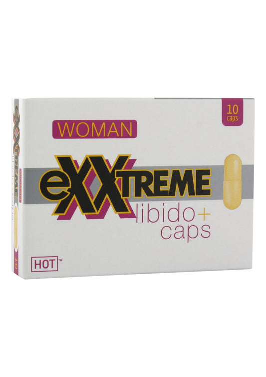 Bestel: Exxtreme Woman Libido Caps 10 pcs - bij Happytoys: de erotische sex webshop | liever Happy dan Easy ⭐⭐⭐⭐⭐ - Default Title - 90270 - NATUREL