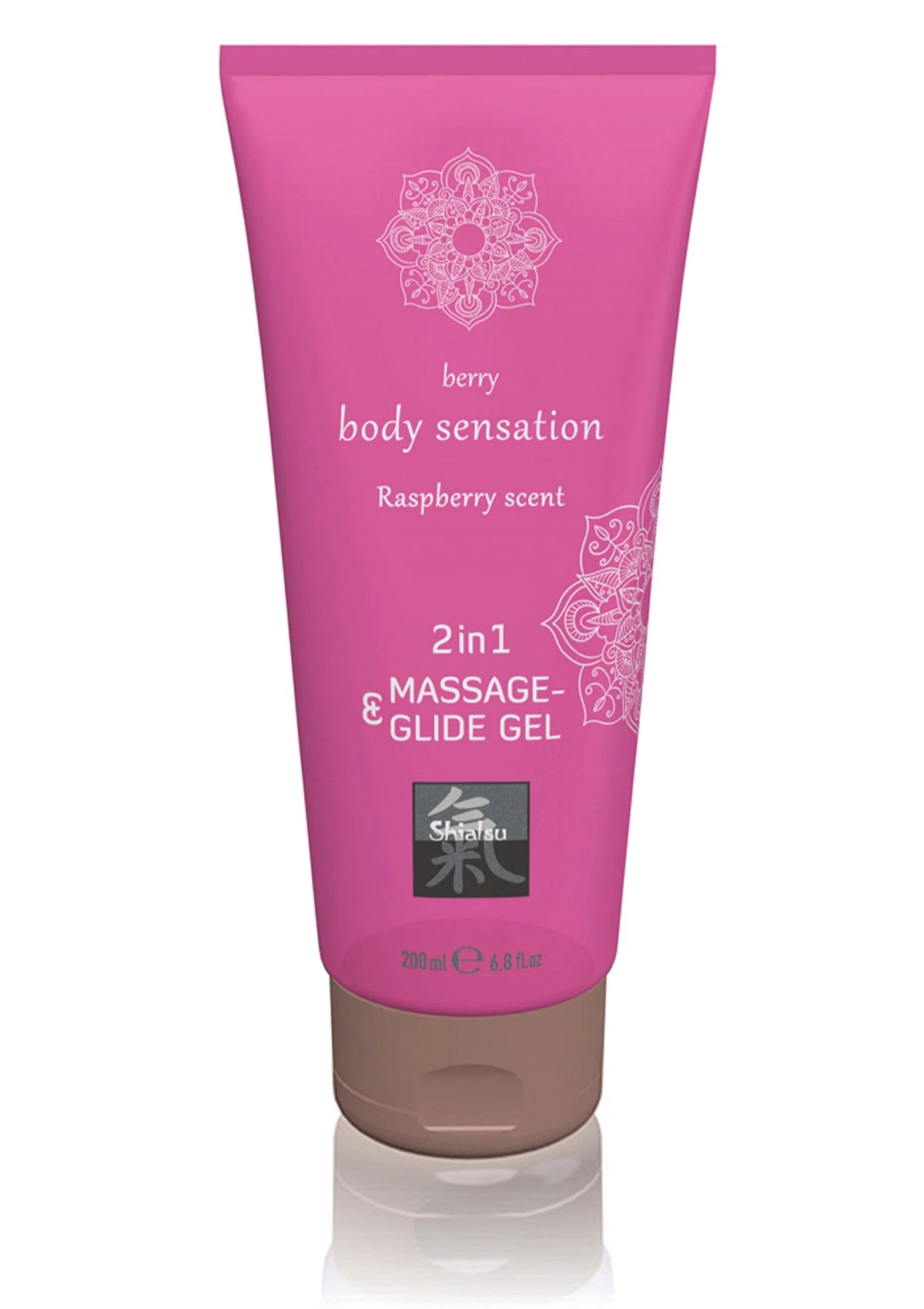 Bestel: Shiatsu 2 in 1 Massage & Glide Gel - bij Happytoys: de erotische sex webshop | liever Happy dan Easy ⭐⭐⭐⭐⭐ - Default Title - 90325 - RASPBERRY - 200