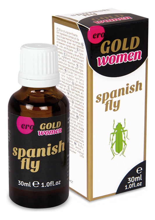 Bestel: Gold Women Spanish Fly 3 ml - bij Happytoys: de erotische sex webshop | liever Happy dan Easy ⭐⭐⭐⭐⭐ - Default Title - 90328 - NATUREL - 30