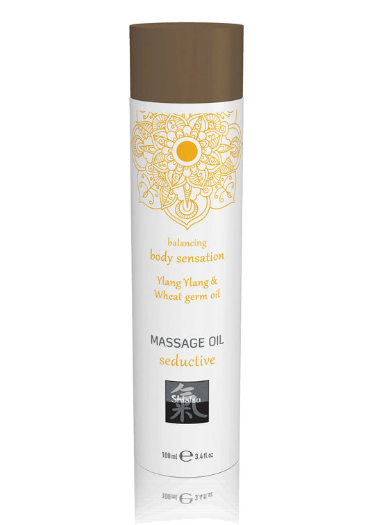 Bestel: Seductive Massage Oil 100 ml by Hot Shiatsu - bij Happytoys: de erotische sex webshop | liever Happy dan Easy ⭐⭐⭐⭐⭐ - Default Title - 90450 - TROPICAL - 100