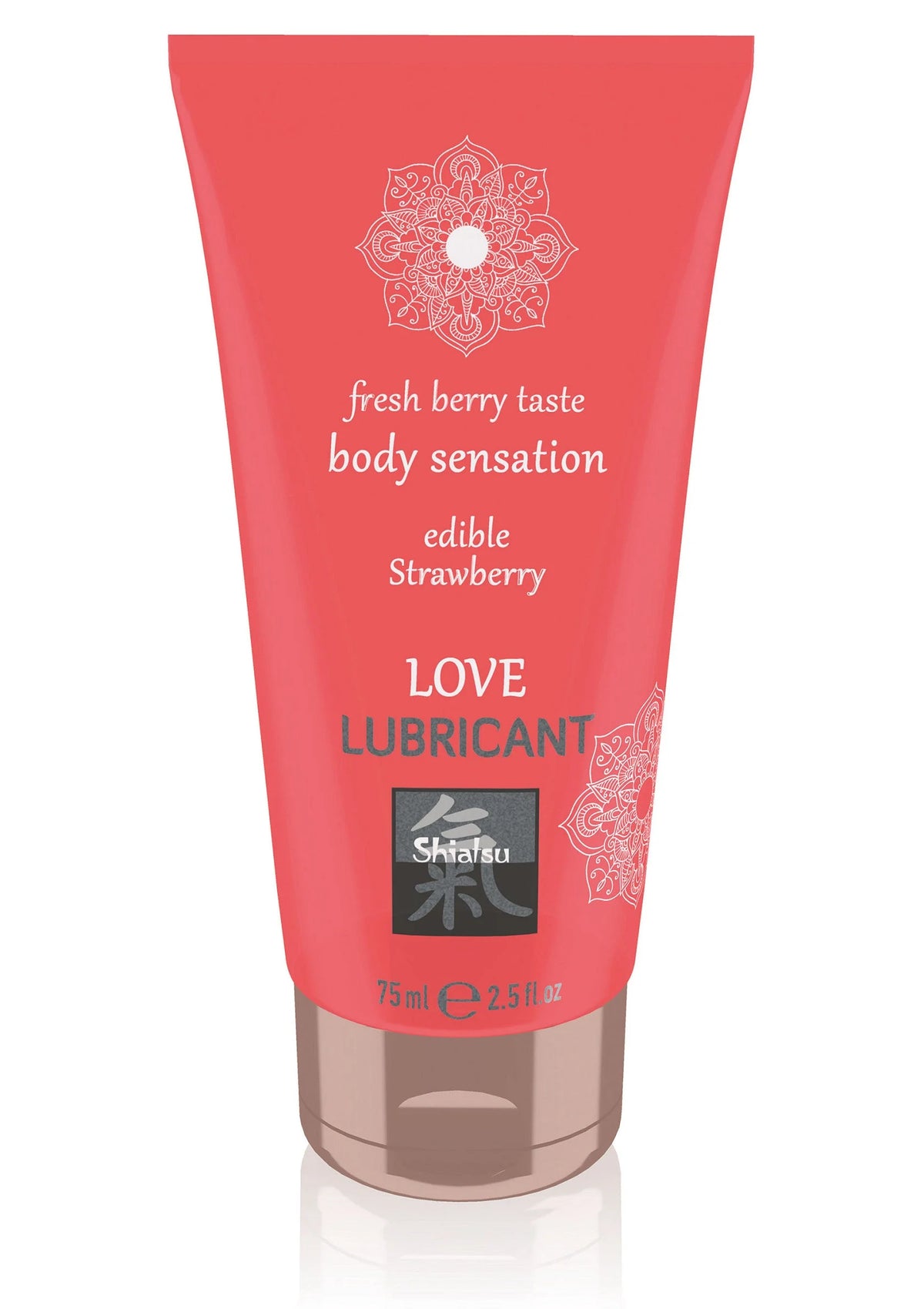 Bestel: Edible Love Lubricant 75 ml Raspberry by Shiatsu Hot - bij Happytoys: de erotische sex webshop | liever Happy dan Easy ⭐⭐⭐⭐⭐