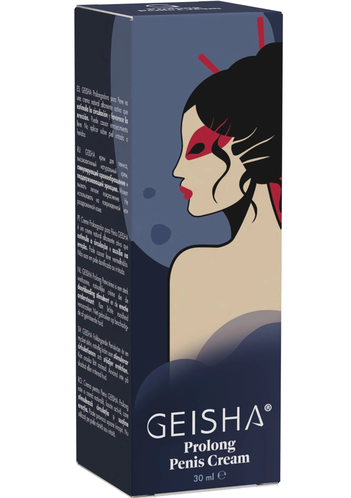 Bestel: Prolong Male Cream 30 ml by Geisha - bij Happytoys: de erotische sex webshop | liever Happy dan Easy ⭐⭐⭐⭐⭐