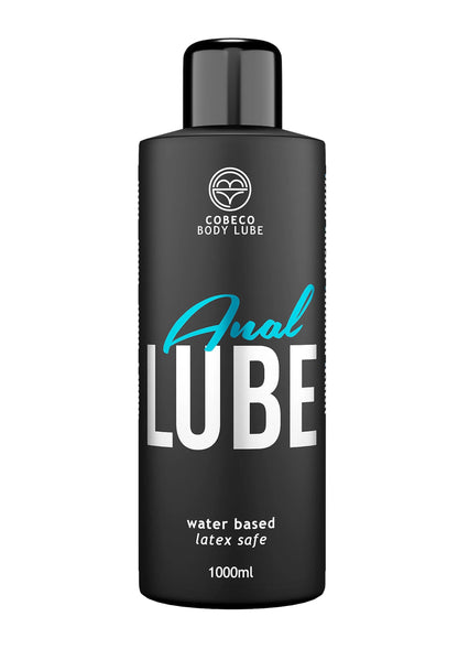Bestel: Anal Lube Waterbased 1000 ml by Cobeco - glijmiddel bij Happytoys.nl, happytoys.be, Happytoys.ae: erotische sex webshop | liever Happy dan Easy ⭐⭐⭐⭐⭐ - Default Title - 92504 - NATUREL - 1000