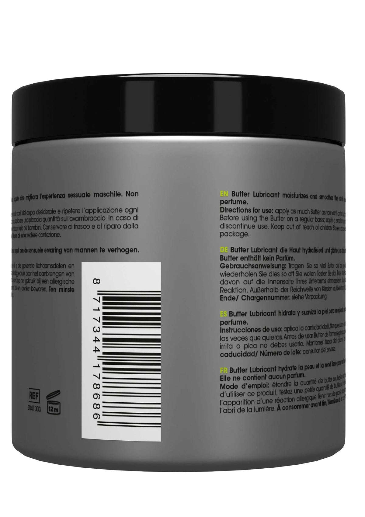 Bestel: Male Butter Lube 250 ml - bij Happytoys: de erotische sex webshop | liever Happy dan Easy ⭐⭐⭐⭐⭐