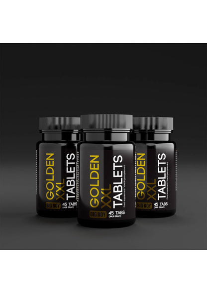 Bestel: Big Boy Golden XXL Tablets 45 pcs by Cobeco Big Boy - bij Happytoys.nl, happytoys.be, Happytoys.ae: erotische sex webshop | liever Happy dan Easy ⭐⭐⭐⭐⭐