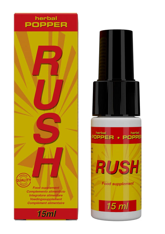 Bestel: Rush Herbal Popper 15 ml - bij Happytoys: de erotische sex webshop | liever Happy dan Easy ⭐⭐⭐⭐⭐ - Default Title - 92598 - NATUREL - 15