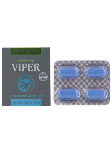 Viper For Men Pills 4 Pcs ES-PT by Cobeco