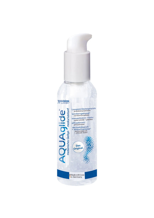 Bestel: Aquaglide 125 ml by Joy Division - bij Happytoys: de erotische sex webshop | liever Happy dan Easy ⭐⭐⭐⭐⭐ - Default Title - 93516 - NATUREL - 125